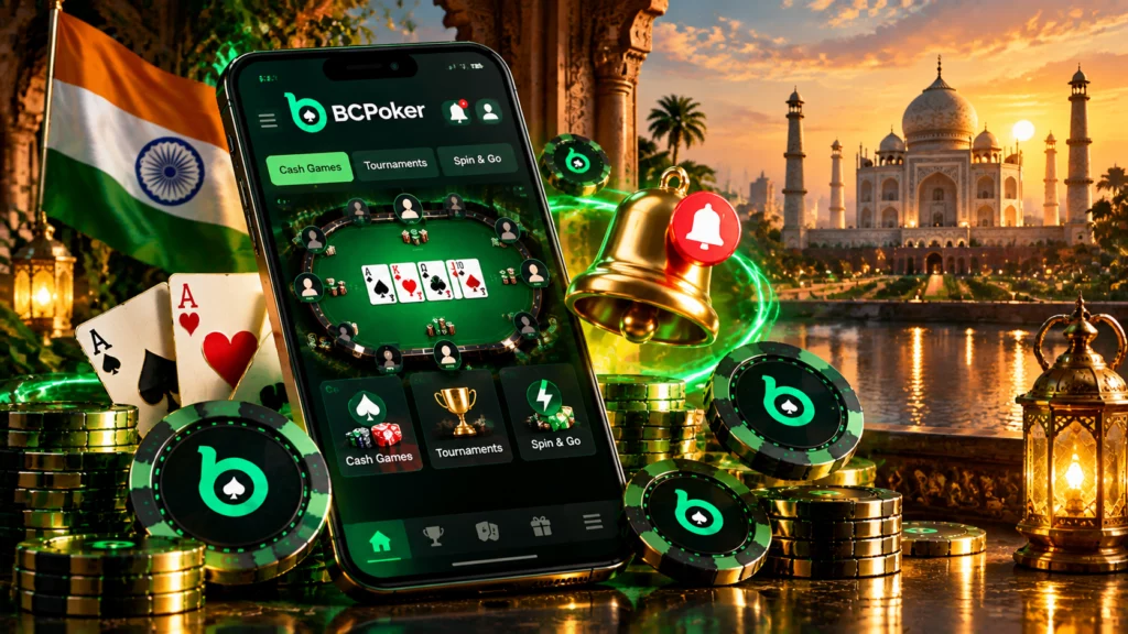 BCPoker India app advantages mobile