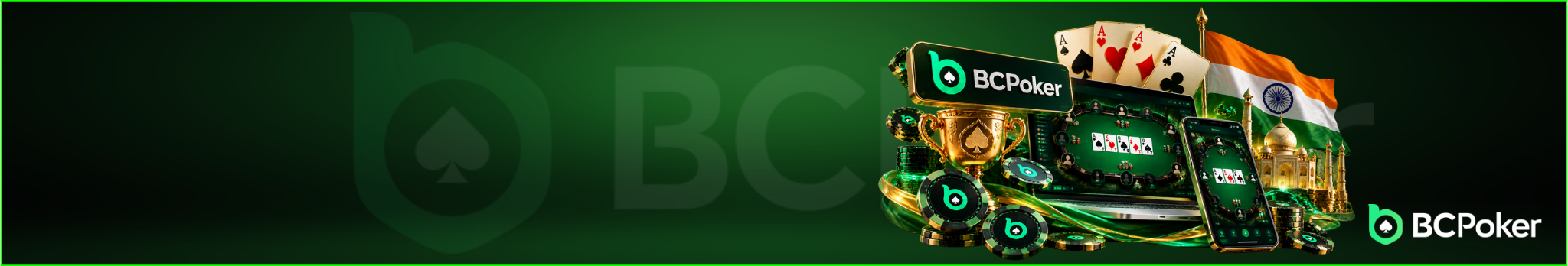 BCPoker India lobby games banner