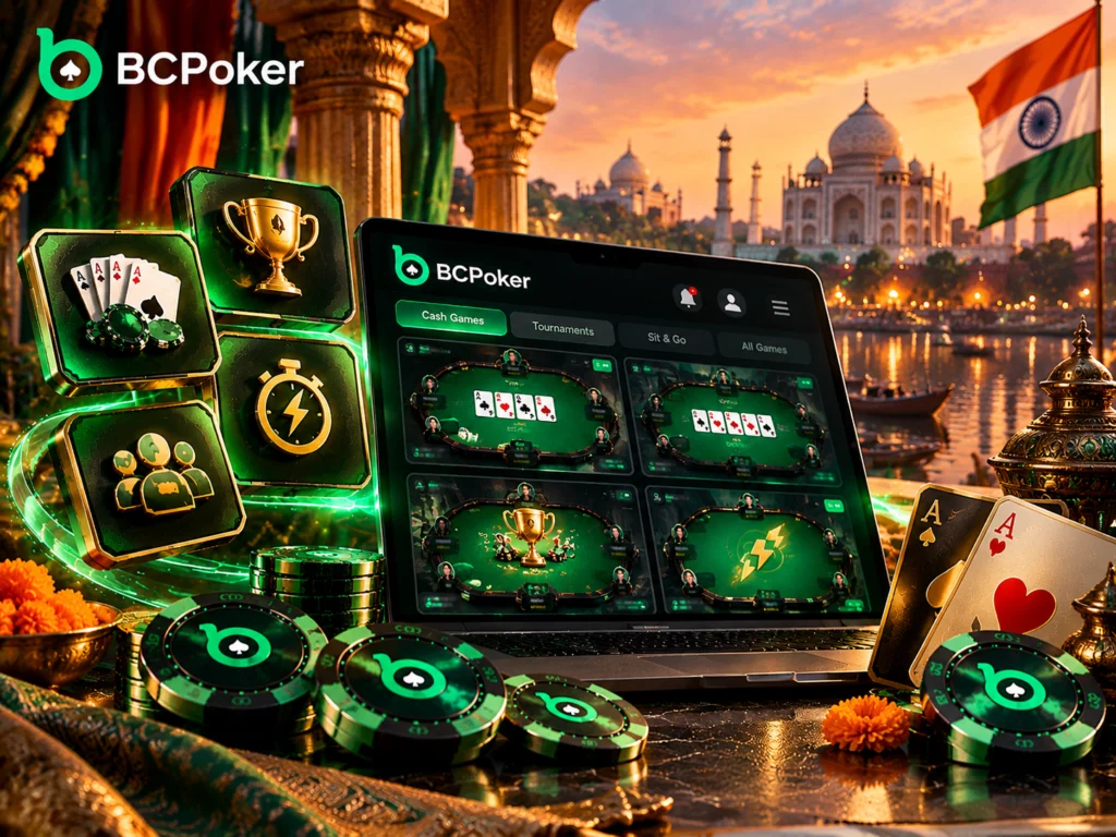 BCPoker India cash game stakes