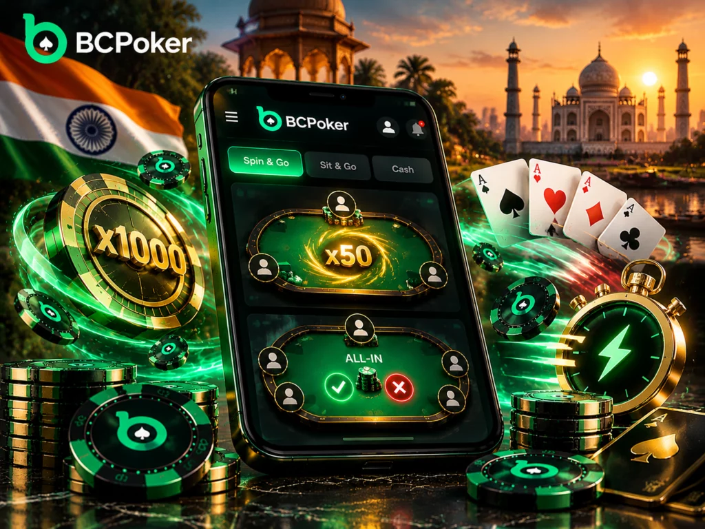 BCPoker India Spin Go format